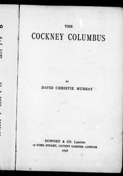 Cover of: The Cockney Columbus