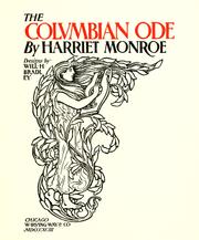 Cover of: The Columbian ode
