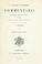 Cover of: Commentarii de bellis Gallico et civili, aliorum de bellis Alexandrino, Africano et Hispaniensi.