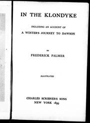 Cover of: In the Klondike by Palmer, Frederick