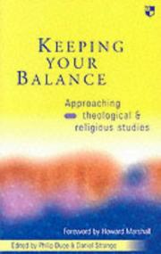 Cover of: Keeping Your Balance