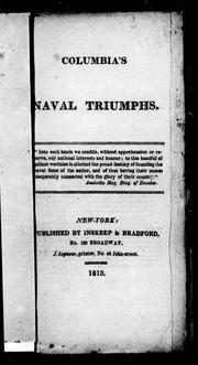 Cover of: Columbia's naval triumphs