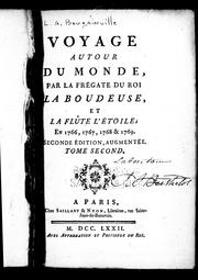 Cover of: Voyage autour du monde, par la frégate du roi La Boudeuse, et la flû te L'Etoile, en 1766, 1767, 1768 & 1769