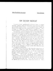 Cover of: Sir Oliver Mowat