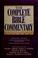 Cover of: The complete Bible commentary