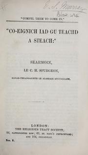 Cover of: "Compel them to come in" = by Charles Haddon Spurgeon