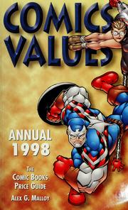 Cover of: Comics values annual: the comics books price guide