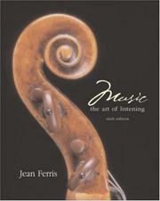 Cover of: Music by Jean Ferris, Ferris, Jean Ferris