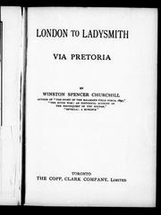 Cover of: London to Ladysmith via Pretoria
