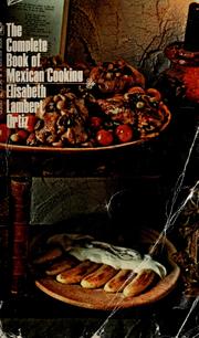 Cover of: The complete book of Mexican cooking