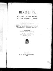 Cover of: Bird-life by by Frank M. Chapman ; illustrated by Ernest Seton Thompson