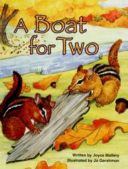 Cover of: A boat for two by Joyce Mallery