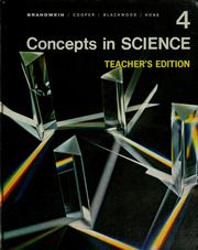 Cover of: Concepts in science by Paul F. Brandwein ....