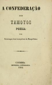 Cover of: confederação dos Tamoyos: poema