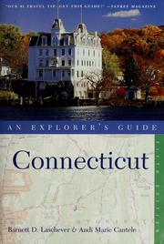 Cover of: Connecticut: an explorer's guide