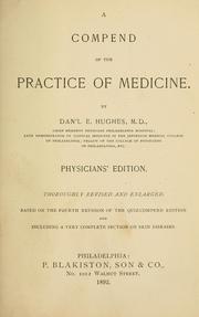 Cover of: Compend of the practice of medicine: based on the fourth revision of the quiz-compend