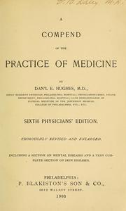 Cover of: A compend of the practice of medicine