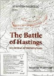 Cover of: The Battle of Hastings by Stephen Morillo