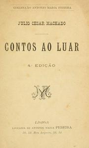 Cover of: Contos ao luar.