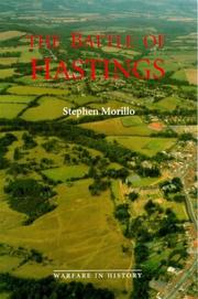 Cover of: The Battle of Hastings by edited and introduced by Stephen Morillo.