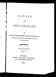 Cover of: Canada and the Canadians