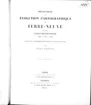 Cover of: Découverte et évolution cartographique de Terre Neuve et des pays circonvoisins 1497-1501-1769 by Henry Harrisse