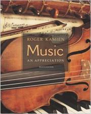 Cover of: Music by Roger Kamien, Roger Kamien