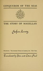 Magellan by Stefan Zweig