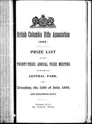 British Columbia Rifle Association 1896