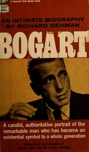 Cover of: Bogart. by Richard Gehman