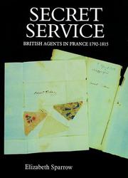 Cover of: Secret service by Elizabeth Sparrow