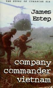 Cover of: Company commander Vietnam by James L. Estep