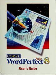 Cover of: Corel WordPerfect Suite 8 user's guide.