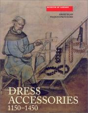 Cover of: Dress accessories, c. 1150 - c. 1450 by Geoff Egan