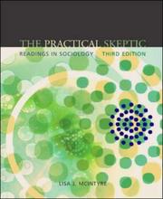 Cover of: The practical skeptic: readings in sociology