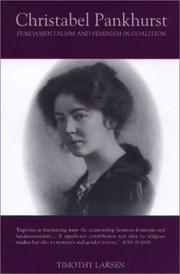 Cover of: Christabel Pankhurst by Timothy Larsen