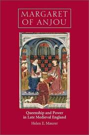 Cover of: Margaret of Anjou by Helen E. Maurer