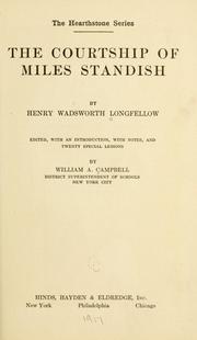 Cover of: The Courtship of Miles Standish by Henry Wadsworth Longfellow