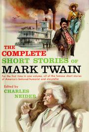 Cover of: The complete short stories of Mark Twain now collected for the first time.