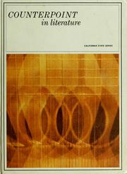 Cover of: Counterpoint in literature