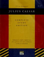 Cover of: Complete study edition by William Shakespeare