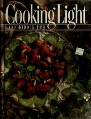 Cover of: Cooking light cookbook 1991.