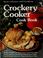 Cover of: Crockery cooker cook book