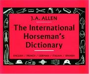 Cover of: The International Horseman's Dictionary