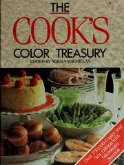 Cover of: The Cook's color treasury by edited by Norma MacMillan.
