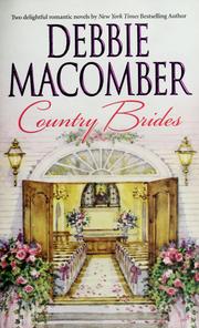 Cover of: Country brides by Debbie Macomber.