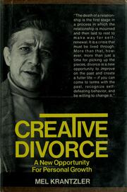 Cover of: Creative divorce by Mel Krantzler, Mel Krantzler