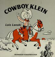 Cover of: Cowboy Klein by Lois Lenski