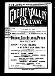 Cover of: Credit Valley Railway | Credit Valley Railway Company