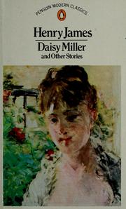Cover of: Daisy Miller and other stories by Henry James
